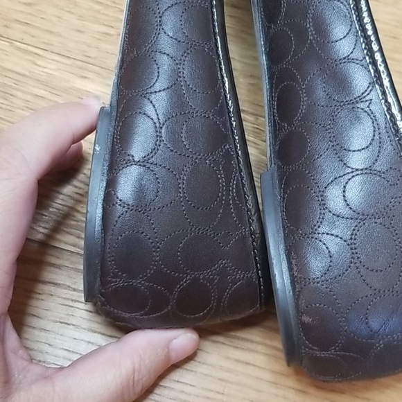 Coach brown flats - Picture 4 of 5